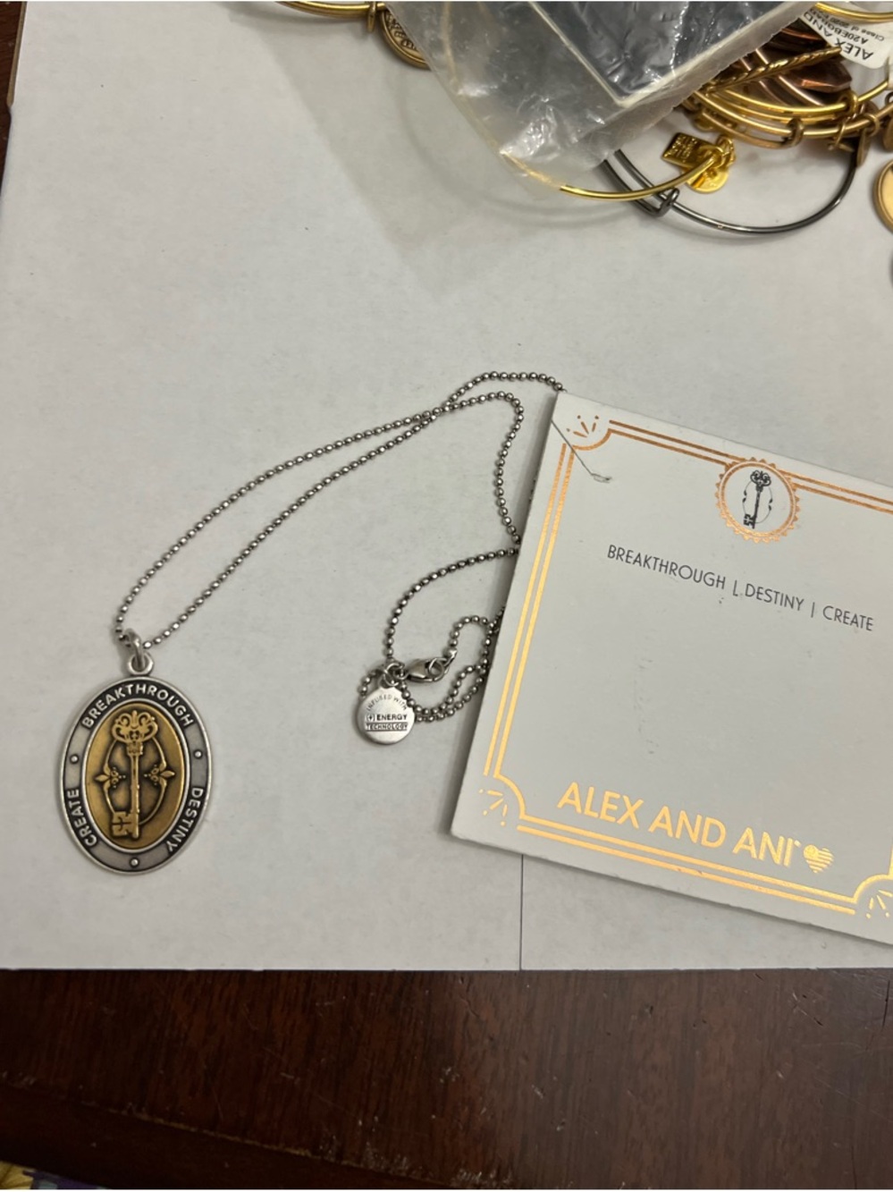 Alex and ani necklace